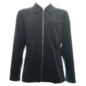 OUR LEGACY Drip Zip Shirt Navy NWT RARE FIND 09/24